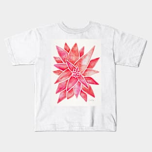 Pink Aloe Vera Kids T-Shirt